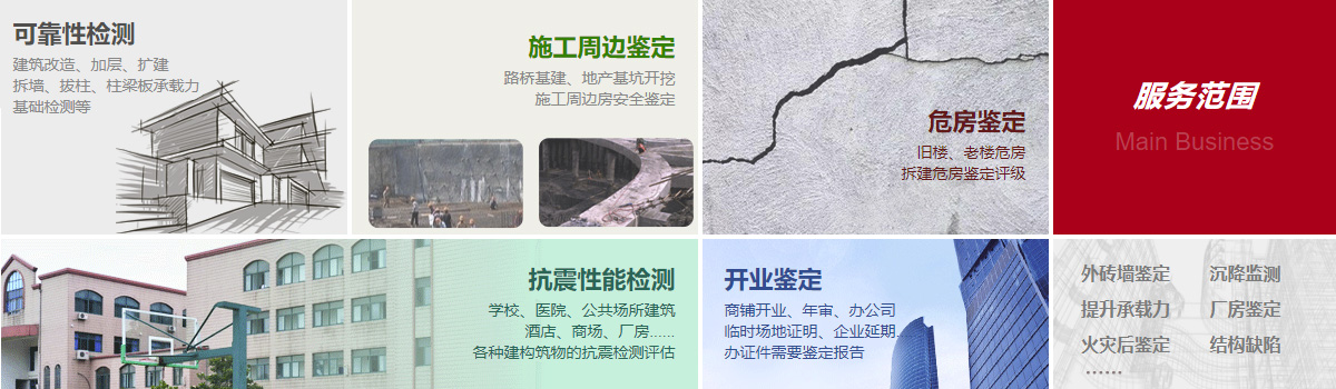 廣東勝力房屋安全鑒定-房屋檢測鑒定-結構可靠性鑒定-房屋鑒定報告